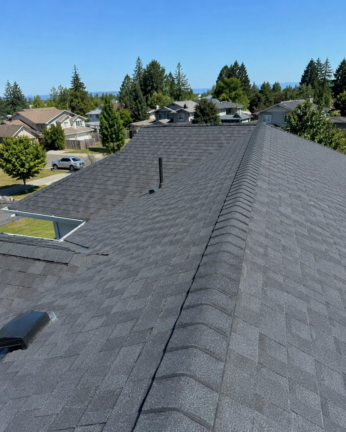Apex Roofing Co. roof replacement proof image